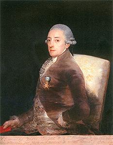 Francisco de Goya Portrait of don Bernardo de Iriarte y Nieves Ravelo Norge oil painting art